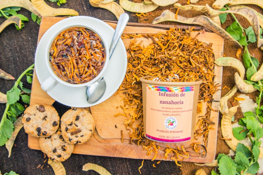 Infusion de zanahoria valle de lasana