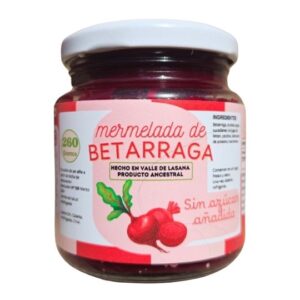 Mermelada de betarraga sin azucar