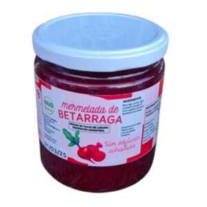 Mermelada de betarraga sin azúcar 500g