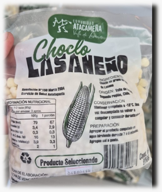 Choclo congelado 250g